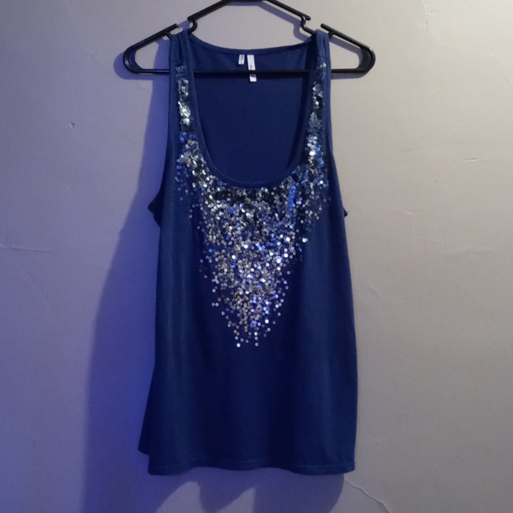 Blue Tank Top
